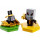 Minecraft GKT44 - Earth Boost Minifigur "Magier + Kaninchen" 2er-Pack mit NFC-Chip für das Augmented-Reality-Spiel „Earth“ für mobile Geräte, Spielzeug für Mädchen und Jungen ab 6 Jahren