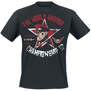 Street Fighter The World Warrior - M. Bison Männer T-Shirt schwarz M