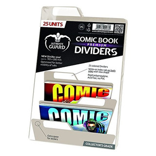 Ultimate Guard UGD020029 - Premium Comic Buch Dividers 25, sand