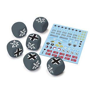 World of Tanks German Dice (x6) & Decal (x1)