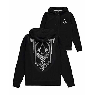 Assassins Creed Valhalla - Crest Banner - Mens Hoodie - 2XL