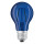 Osram LED Star Classic A Décor Blue Lampe, in Kolbenform mit E27-Sockel, Dekoratives blaues Licht und Design, Ersetzt 15 Watt, 1er-Pack