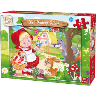King Puzzle Rotkäppchen 12 Teile