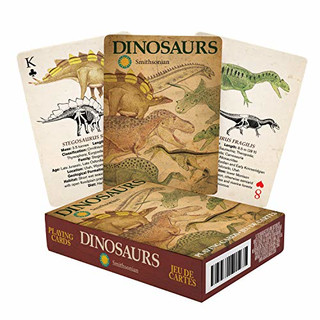 Aquarius Smithsonian Dinosaurier Spielkarten