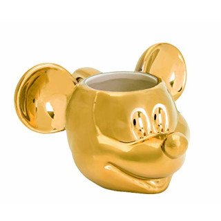 Joy Toy Mickey Mouse Deluxe 3D goldige Keramiktasse 13,5x12x8,5 cm