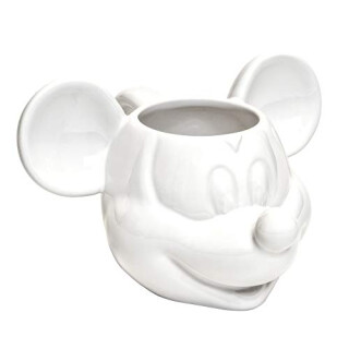 Joy Toy 62124 Mickey Mouse 3D KERAMIKTASSE Weiss 13,5X12X8,5 cm