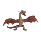 Bullyland 75591 - Spielfigur, fliegender Drache rot, ca....