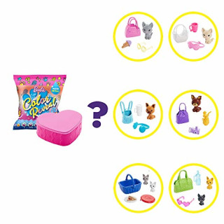 Barbie GPD25 - Barbie Color Reveal Tiere Sortiment Welle 1