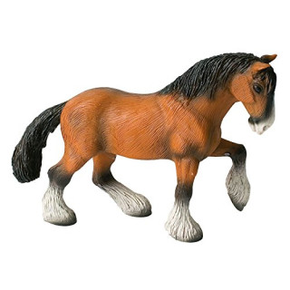 Bullyland 62666 - Spielfigur, Shire Horse Wallach
