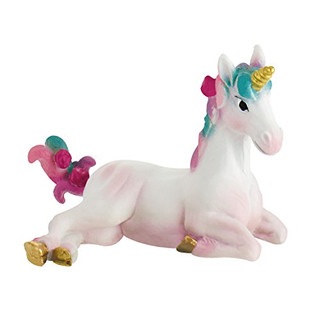 Bullyland 75572 - Einhorn Fohlen Spielfigur, ca. 7 cm