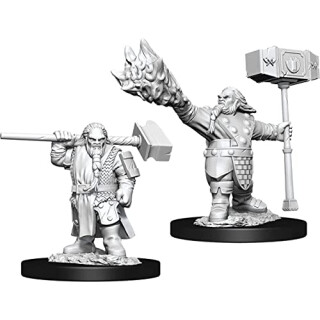 Male Dwarf Cleric: D&D Nolzurs Marvelous Unpainted Miniatures (W11)