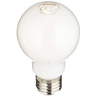 Osram LED SuperStar Classic A Lampe, in Kolbenform mit E27-Sockel, dimmbar, 7W, Matt, Warmweiß - 2700 Kelvin, 1er-Pack