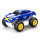 EXOST RC 20252 Mini AQUAJET by Silverlit, 2 in 1: ferngesteuertes Auto und Boot, Amphibienfahrzeug, Reichweite 25m, 8 kmh, Maßstab 1:18, blau, ab 5 Jahren