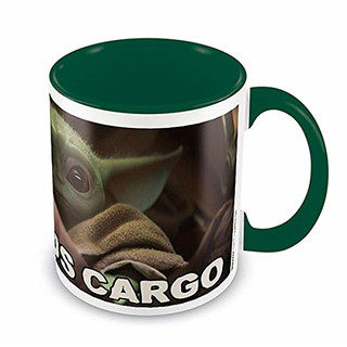 Star Wars: The Mandalorian (Precious Cargo) Green Inner Coloured Mug