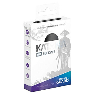 Ultimate Guard UGD011054 Katana Sleeves, Schwarz