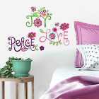 RoomMates 54184 Love Joy Peace