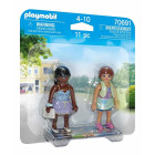PLAYMOBIL City Life 70691 DuoPack Shopping-Girls, Ab 4...