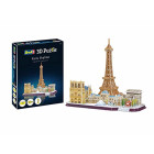Revell 3D Puzzle 00141 Paris Skyline mit Notre Dame,...