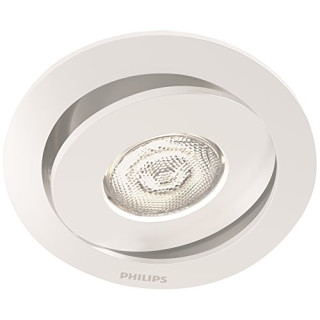 Philips myLiving LED Einbauspot Asterope Metall 4.5 W Weiß 591803116