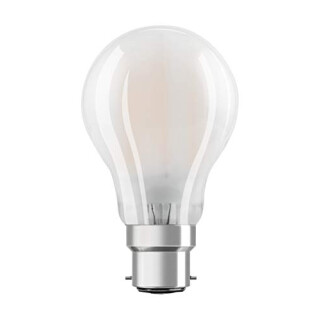 OSRAM LED Superstar Classic A, in Kolbenform mit B22D-Sockel, Dimmbar, Ersetzt 75 Watt, Matt, Warmweiß - 2700 Kelvin, 1er-Pack