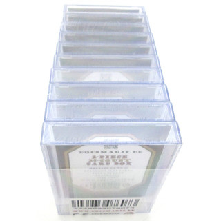 10 x Docsmagic.de 2-Piece Card Box 25-Count Slide - Clear Acrylic Deck Storage - Kartenbox Durchsichtig
