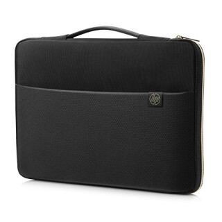 HP Sleeve (3XD37AA) Schutzhülle für Laptops, Tablets (17,3 Zoll) schwarz / gold