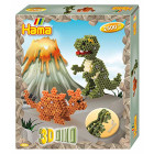 Hama Perlen 3250 Geschenk-Set 3D Dinos mit ca. 2.500...