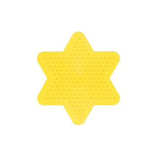 Hama - Loisir Créatif Midi Plaque Petite Étoile Jaune, 270-03