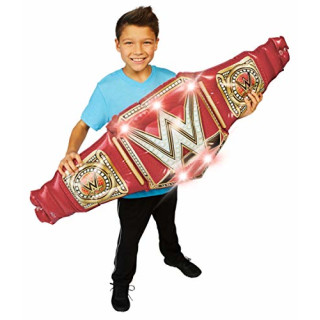 WWE Airnormous | Inflatable Massive Belt Banner | WWE Universal Championship | WWE DLX Belt with sounds| Role Play | 55 Inches wide
