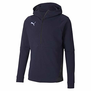 PUMA Herren teamFINAL 21 Casuals Hoody Hoodie, Peacoat, XXL