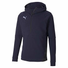 PUMA Herren teamFINAL 21 Casuals Hoody Hoodie, Peacoat, XXL