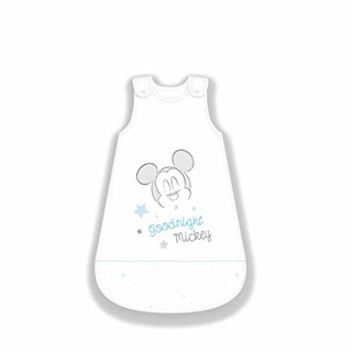 Herding Disneys Mickey Mouse Baby-Schlafsack, Baumwolle, weiß, 90 cm