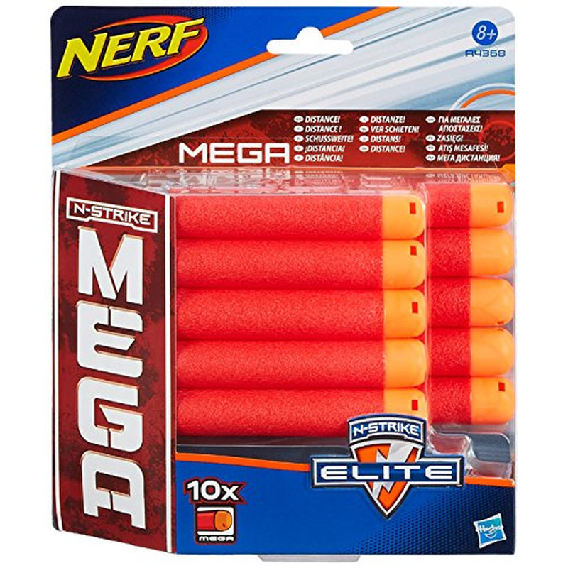 Hasbro Nerf A4368E24 - N-Strike Elite MEGA Darts, Nerf Zubehör, 19
