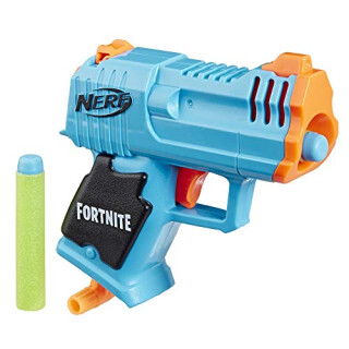 Hasbro E6751EL2 Fortnite Micro HC-R Nerf MicroShots Dart-Blaster und 2 Nerf Elite Darts für Kinder, Teenager, Erwachsene