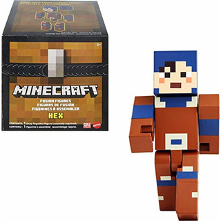Minecraft GVV15 - Fusion Große Figur Hex, Craft-a-Figure-Set zum Selberbauen und Spielen, Tauschen und Sammeln, Spielzeug für Kinder ab 6 Jahren