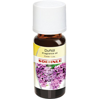 Soehnle Parfümöl Flieder, Ätherische Öle für die Verwendung im Aroma Diffuser, Duftöl für die Raumbeduftung, Aroma Öl mit lieblichem, beruhigenden Duft, 10 ml