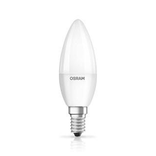 Osram LED Kerze E14 6W, warmweiß, mattiert