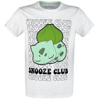 Pokémon - Bulbasaur Snooze Club Mens T-shirt - S