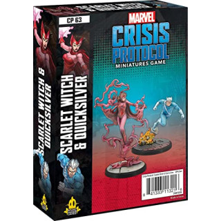 Atomic Mass Games - Marvel Crisis Protokoll: Character Pack: Scarlet Witch und Quicksilver: Marvel Crisis Protocol - Miniaturspiel