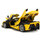 Bburago 18-26301 Ferrari 1:24 FXX-K Racing Gelb Yellow