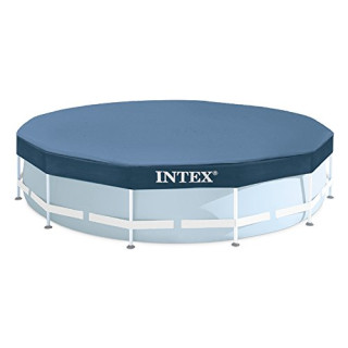 Intex Round Pool Cover - Poolabdeckplane - Ø 457 cm - Für Metal und Prism Frame Pool