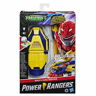 Power Rangers E75385G0 Elektronische Beast Morphers Beast-X King Morpher Figur Serie inspirierten Lichtern und Sounds