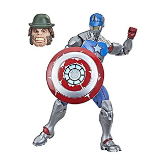 Hasbro Marvel Legends Series 15 cm große Civil Warrior Action-Figur zum Sammeln, mit Schild, ab 4 Jahren