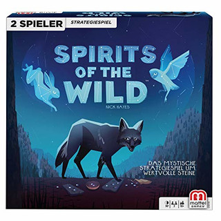 Mattel Games GNH18 - Spirits of The Wild Strategiespiel, geeignet für 2 Spieler, Strategiespiele ab 10 Jahren
