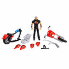 WWE GYX60 - Wrekkin’ Slam Cycle Motorrad mit Drew...