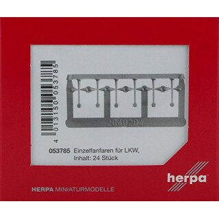 herpa 053785 - LKW Einzelfanfaren, Fahrzeug, Zubehör