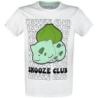 Pokémon - Bulbasaur Snooze Club Mens T-shirt - L