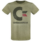Commodore 64 C64 Logo - Vintage Männer T-Shirt...