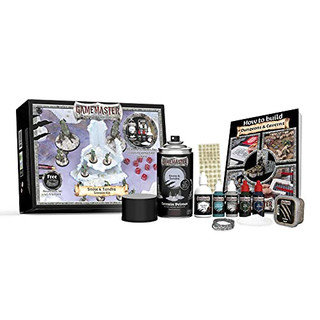 The Army Painter GameMaster Snow & Tundra Terrain Kit, Compatible with XPS Foam Warhammer Terrain Warhammer 40k Starter Sets, Grundierlacksatz Army Painter und Diorama-Materialien