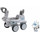 Alpha Group Co., Ltd Super Wings ASTRAs Moon Rover Spielfigur mit Fahrzeug